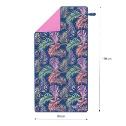 NILS CAMP Ručník z mikrovlákna NCR14 džungle