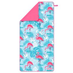 Nils Ručník z mikrovlákna Camp NCR14 plameňáci