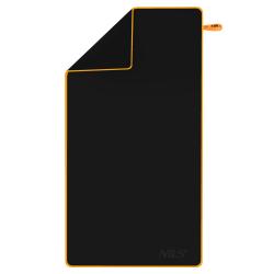 NILS CAMP Uterák z mikrovlákna NCR12 čierna/oranžová