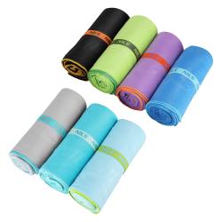 NILS CAMP Uterák z mikrovlákna NCR12 fialová/oranžová