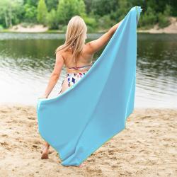 NILS Uterák z mikrovlákna NCR12 modrá/zelená