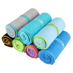 NILS Uterák z mikrovlákna NCR12 modrá/zelená