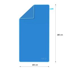NILS Ručník z mikrovlákna NCR12 modrý