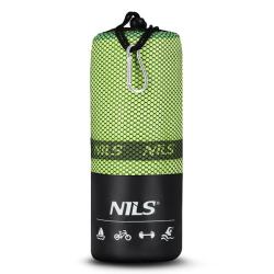 NILS CAMP Ručník z mikrovlákna NCR12 zelený