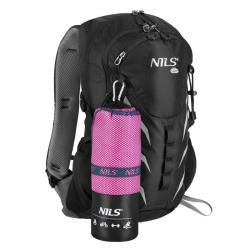 NILS Ručník z mikrovlákna NCR13 růžový / tmavě modrý (VÝPRODEJ)