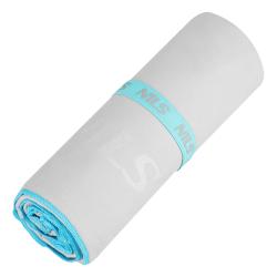 NILS CAMP Uterák z mikrovlákna NCR13 sivý/modrý