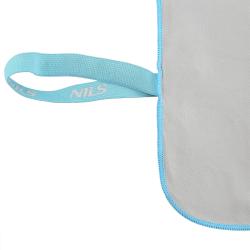 NILS CAMP Uterák z mikrovlákna NCR13 sivý/modrý