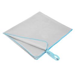 NILS CAMP Uterák z mikrovlákna NCR13 sivý/modrý