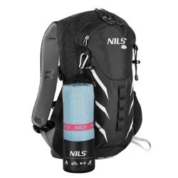 NILS CAMP Ručník z mikrovlákna NCR13 světle modrý/růžový