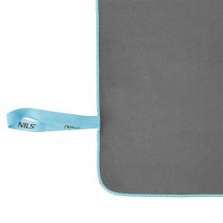 NILS Ručník z mikrovlákna NCR13 tmavě šedý/modrý