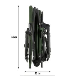 Nils Rybárske kreslo s podnožkou Camp NC1802