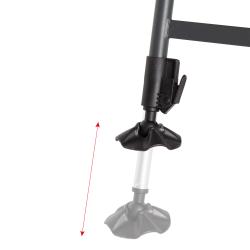 Nils Rybárske kreslo s podnožkou Camp NC1802