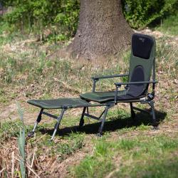 Nils Rybárske kreslo s podnožkou Camp NC1802