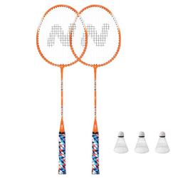 NILS Sada 2 badmintonových raket NRZ2051 NILS Sada 2 badmintonových raket NRZ2051