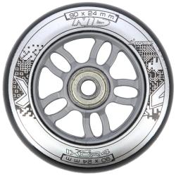 Nils Sada černých PU koleček 84x24 + ložiska ABEC9 Extreme