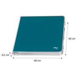 Nils Sada skladacieho kempingového stola a stoličiek Camp NC1633 modrá