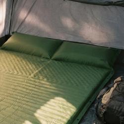 Nils NC4060 zelená samonafukovací dvouosobová karimatka