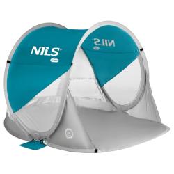 Nils Samorozkladací plážový stan Camp NC3142 modrozelený