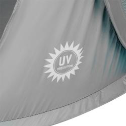 Nils Samorozkladací plážový stan Camp NC3142 modrozelený