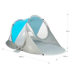 Nils Samorozkladací plážový stan Camp NC3143 BIG modrý