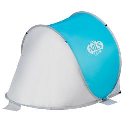 Nils NC3173 modro-šedý samorozkládací plážový stan