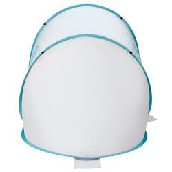 NILS Samorozkládací plážový stan NC3173 šedo-tyrkysový