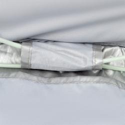 NILS Samorozkládací plážový stan NC3173 šedo-tyrkysový