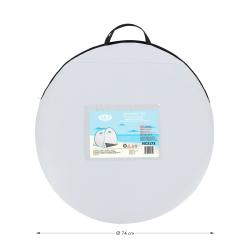 NILS Samorozkládací plážový stan NC3173 šedo-tyrkysový