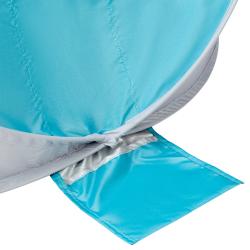 NILS Samorozkládací plážový stan NC3174 modrý