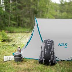Nils Samorozkladací plážový stan Camp NC3743 sivý