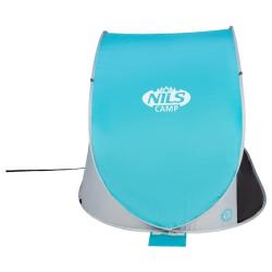 NILS Samorozkládací plážový stan NC3174 modrý (VÝPRODEJ)