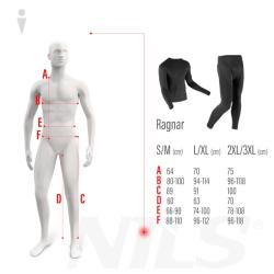 NILS Set pánského funkčního prádla BTZ0060 Ragnar černé