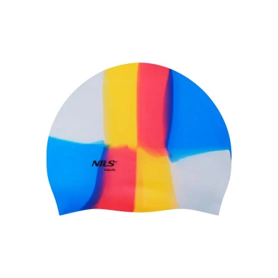 NILS Aqua Silikonová čepice NQC Multicolor M10