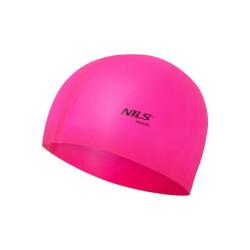 Nils Silikonová čepice Aqua NQC PK01 růžová