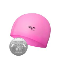 Nils Silikonová čepice Aqua NQC PK02 světlerůžová