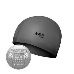 Nils Silikónová čiapka Aqua NQC SL02 tmavosivá
