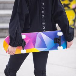 Nils CR3108 Geometric Skateboard