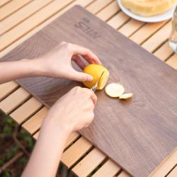 Nils Skládací box Camp NCB4002 2v1 s víkem a dřevěnou deskou 50L