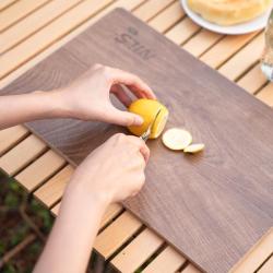 Nils Skládací box Camp NCB4002 2v1 s víkem a dřevěnou deskou 32L zelený