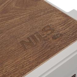 Nils Skládací box Camp NCB4002 2v1 s víkem a dřevěnou deskou 50L