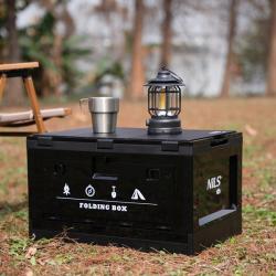 Nils Skládací box Camp NCB4006 2v1 s víkem a funkcí stolu 50L