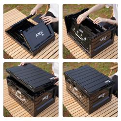 Nils Skládací box Camp NCB4006 2v1 s víkem a funkcí stolu 50L