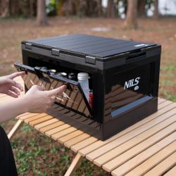 Nils Skládací box Camp NCB4006 2v1 s víkem a funkcí stolu 50L