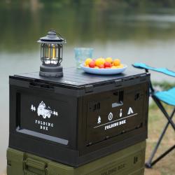 Nils Skládací box Camp NCB4006 2v1 s víkem a funkcí stolu 50L