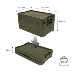 Nils Skládací box s víkem Camp NCB4001 50L