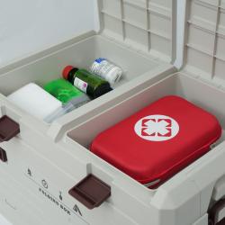 Nils Skladací box s vekom Camp NCB4003 50L sivý