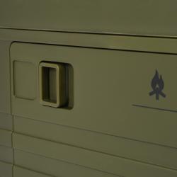 Nils Skládací box s víkem Camp NCB4003 50L zelený