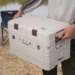 Nils Skládací box s víkem Camp NCB4003 50L šedý