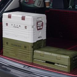 Nils Skládací box s víkem Camp NCB4003 50L zelený