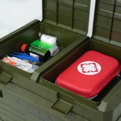 Nils Skládací box s víkem Camp NCB4003 50L zelený